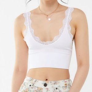Gigi UO lace crop tank cami